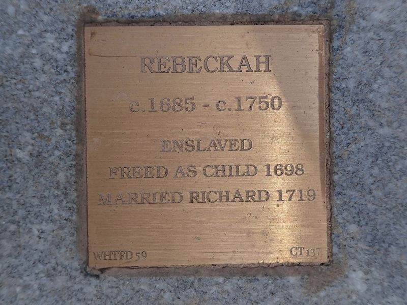 Rebeckah Witness Stone. Click for full size. Rebeckah Witness Stone image. Click for full size.