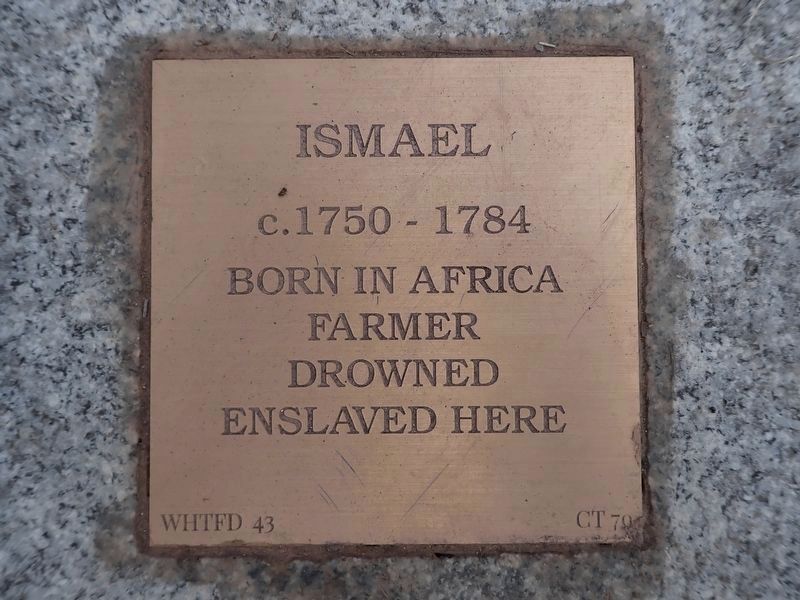 Ismael Witness Stone image. Click for full size.