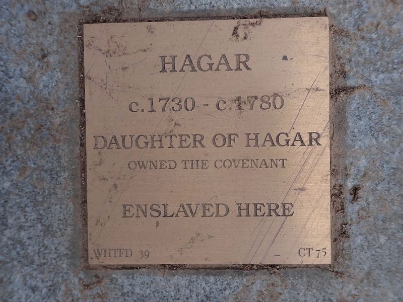 Hagar Witness Stone image. Click for full size.