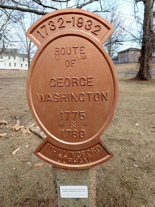 Route of George Washington Marker image. Click for full size.