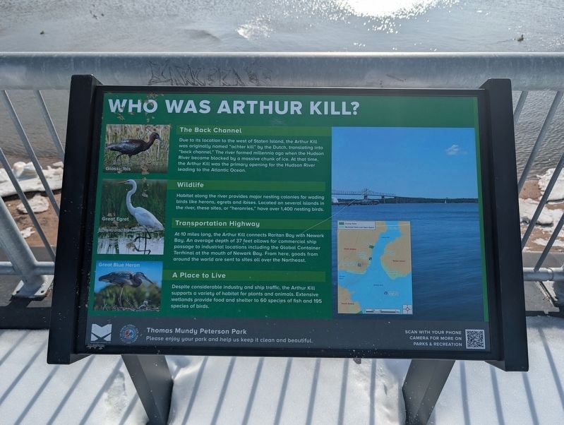 Who Was Arthur Kill? Marker. Click for full size. Who Was Arthur Kill? Marker image. Click for full size.