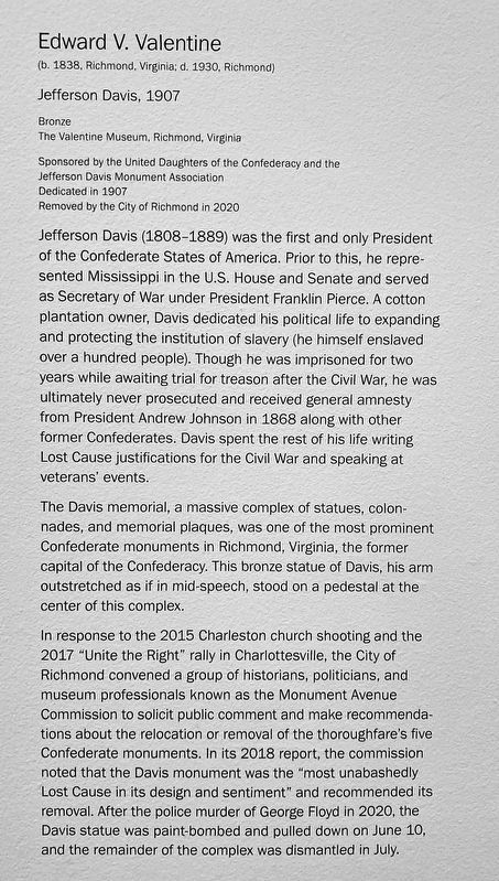 Museum Display Information. Click for full size. Museum Display Information image. Click for full size.