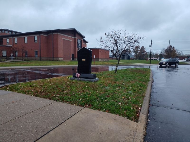 Goshen High School Warriors Vietnam Veterans Memorial image. Click for full size.