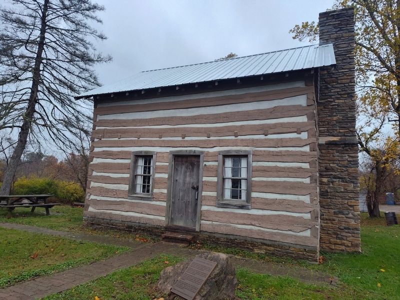 Cook Log House - Circa 1803 Marker image. Click for full size.
