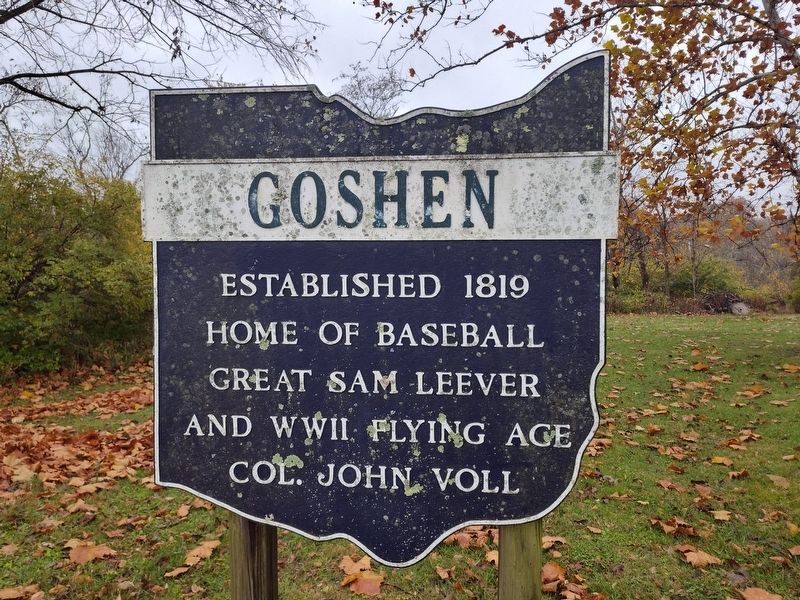 Goshen Marker image. Click for full size.