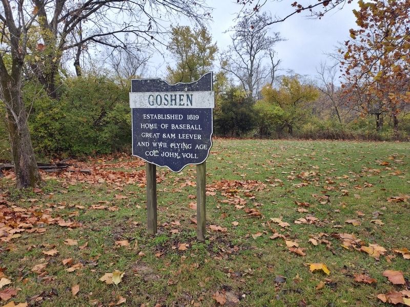 Goshen Marker image. Click for full size.