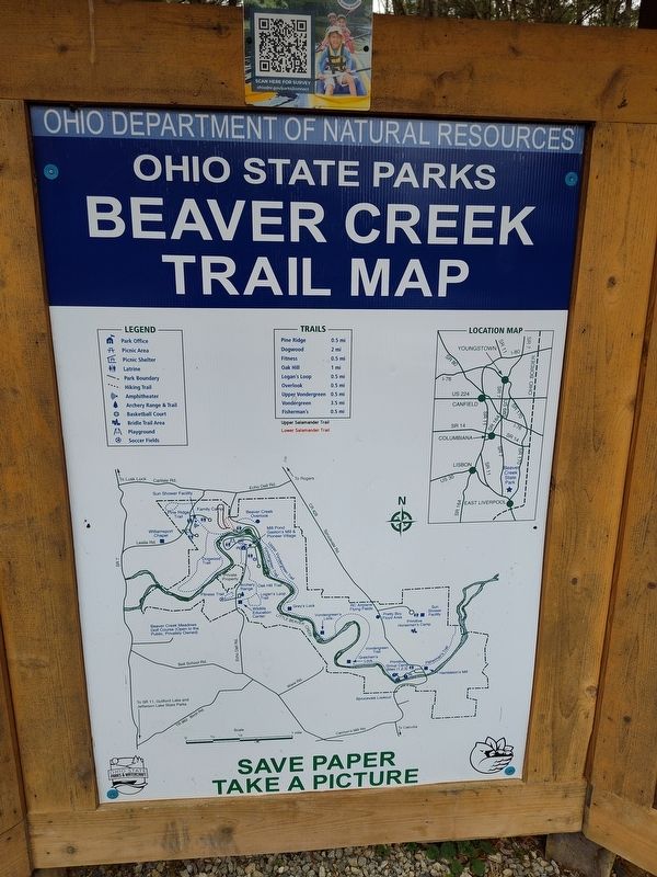 Beaver Creek State Park Marker image. Click for full size.