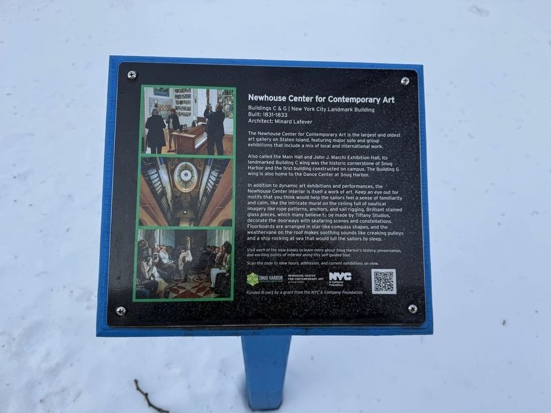 Newhouse Center for Contemporary Art Marker image. Click for full size.