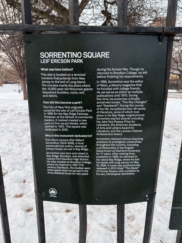 Sorrentino Square Marker image. Click for full size.