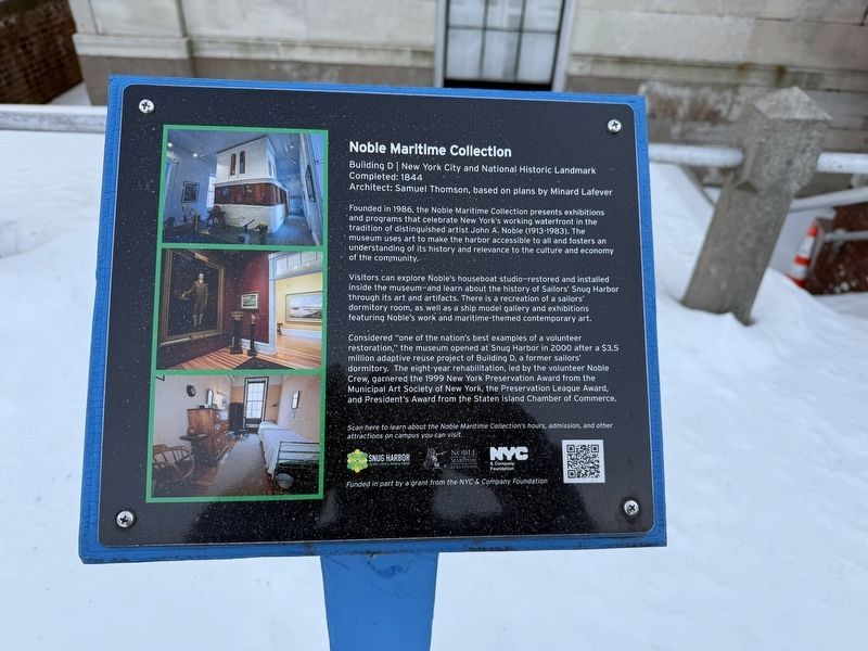 Noble Maritime Collection Marker image. Click for full size.