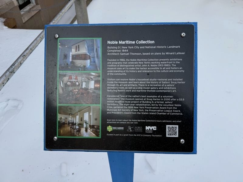 Noble Maritime Collection Marker image. Click for full size.