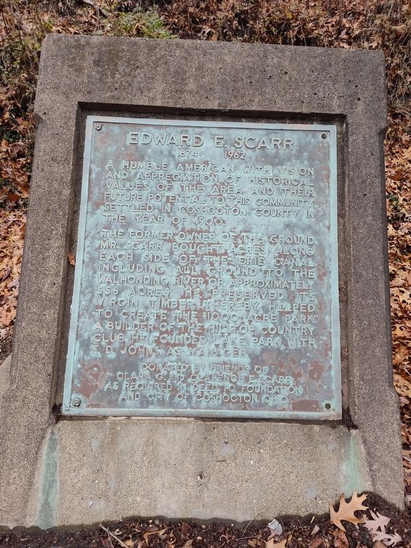 Edward E. Scarr Marker image. Click for full size.