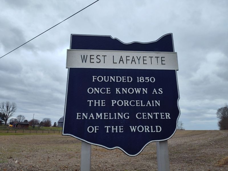 West Lafayette Marker image. Click for full size.