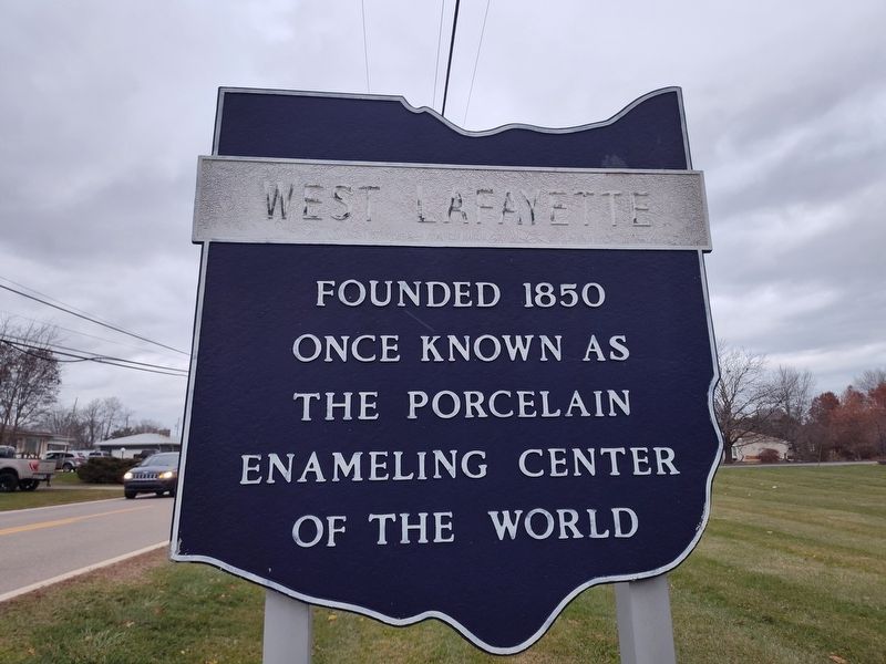 West Lafayette Marker image. Click for full size.