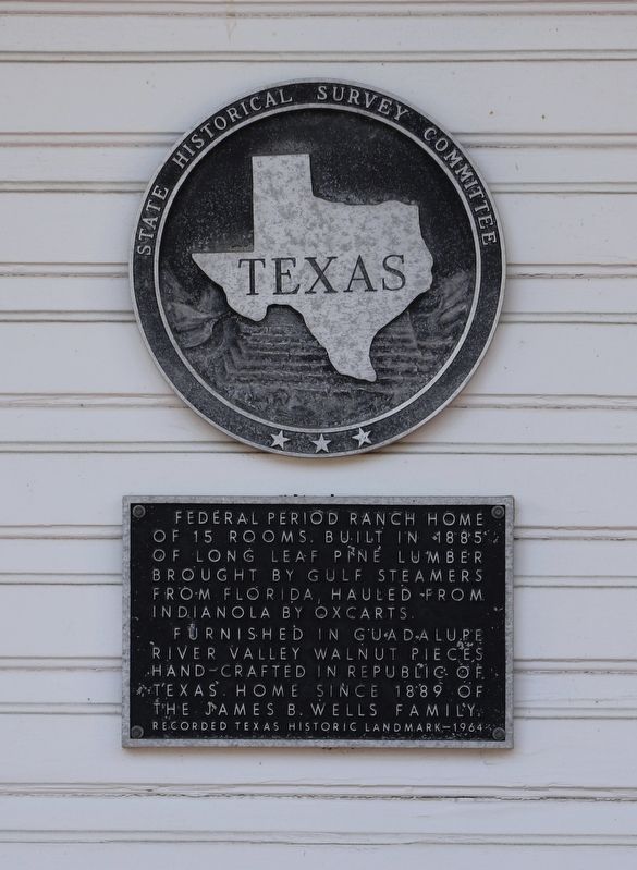 Wells Home Marker image. Click for full size.