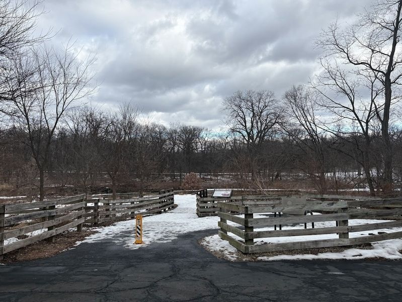 Site of Warrenville grist mill image. Click for full size.