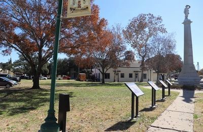 Confederate Monument, Independence Square Marker image. Click for full size.