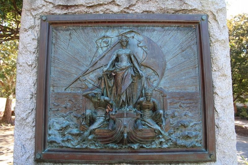Richard Dale Monument Relief Detail. Click for full size. Richard Dale Monument Relief Detail image. Click for full size.