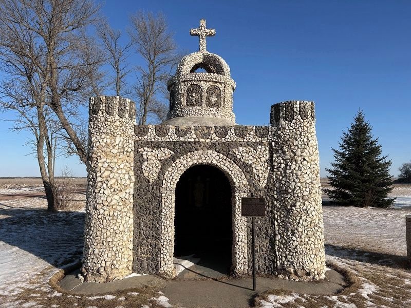 St. Peter's Grotto & Marker, from the west image. Click for full size.