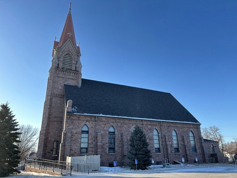 St. Mary's Catholic Church, from the east image. Click for full size.