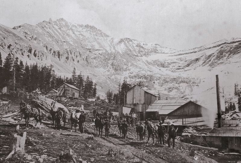 Marker detail: Gold King Mine image. Click for full size.