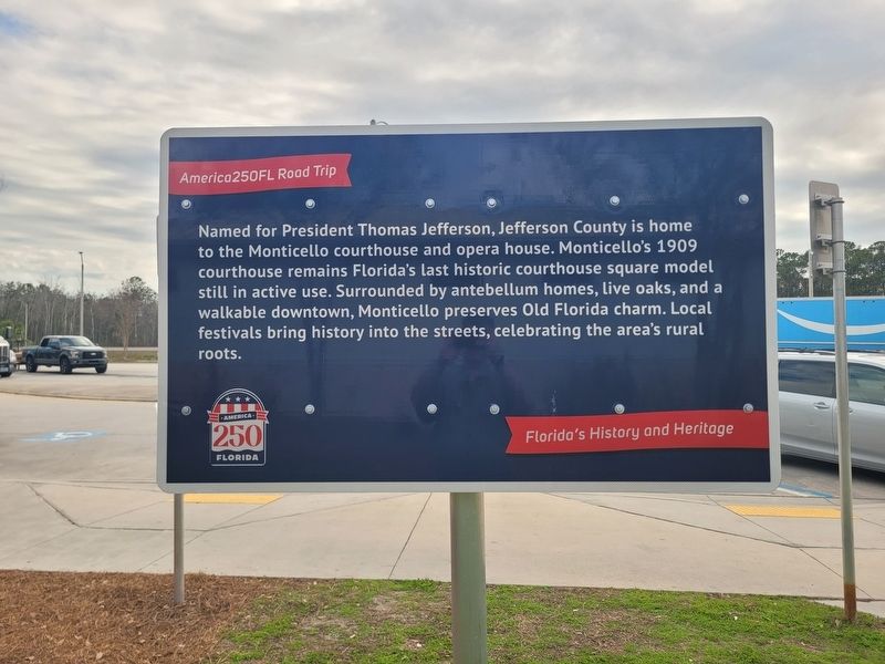 Monticello Marker. Click for full size. Monticello Marker image. Click for full size.