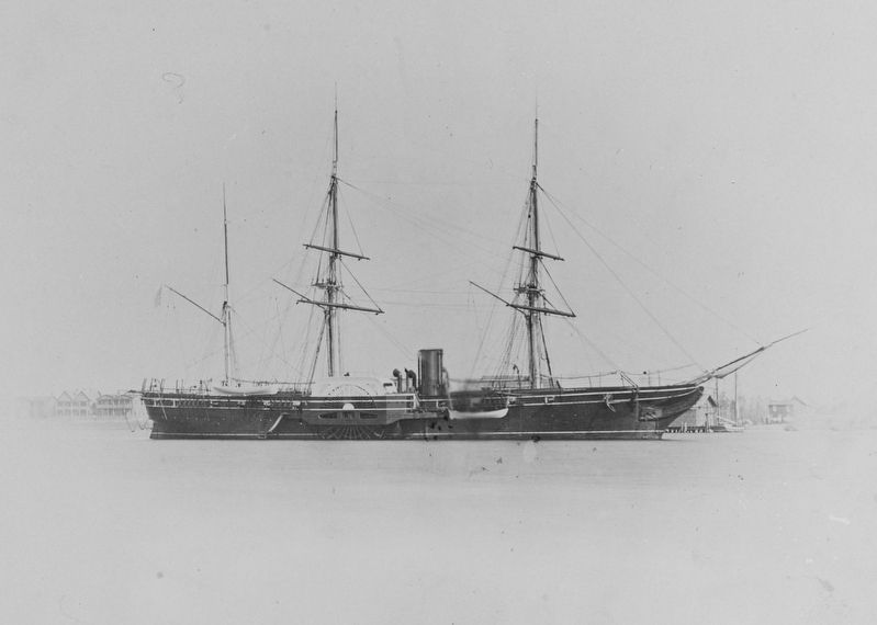 USS Powhatan image. Click for full size.