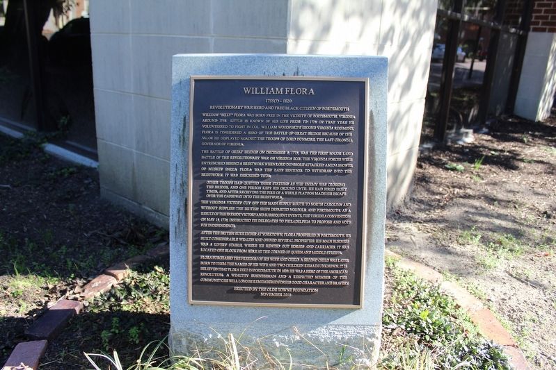 William Flora Marker image. Click for full size.