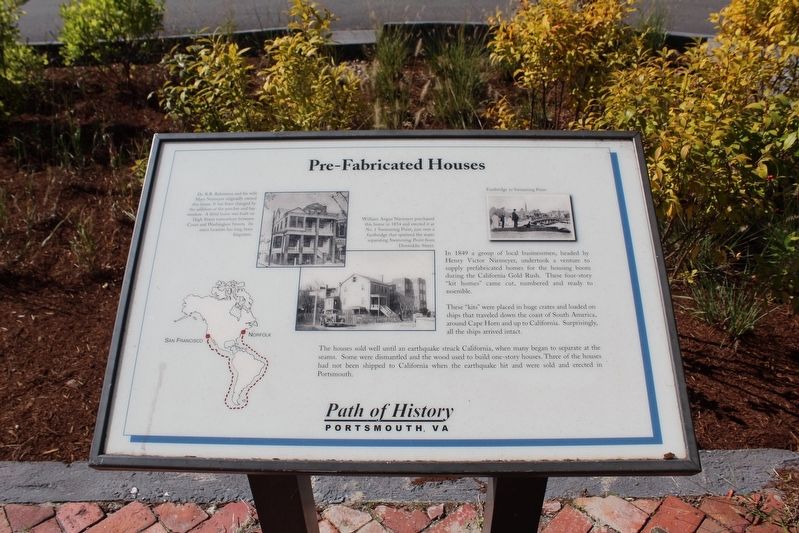 Pre-Fabricated Houses Marker image. Click for full size.