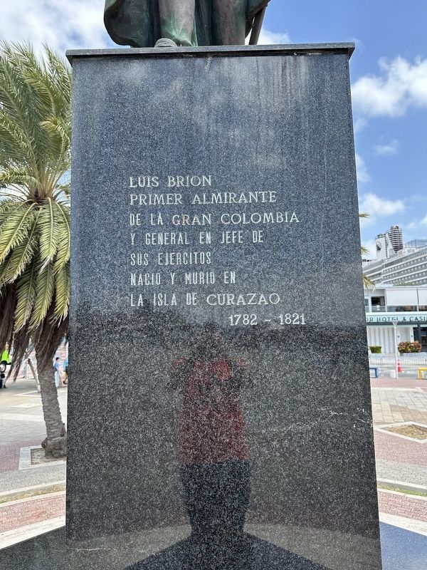 Luis Brion Monument Marker image. Click for full size.