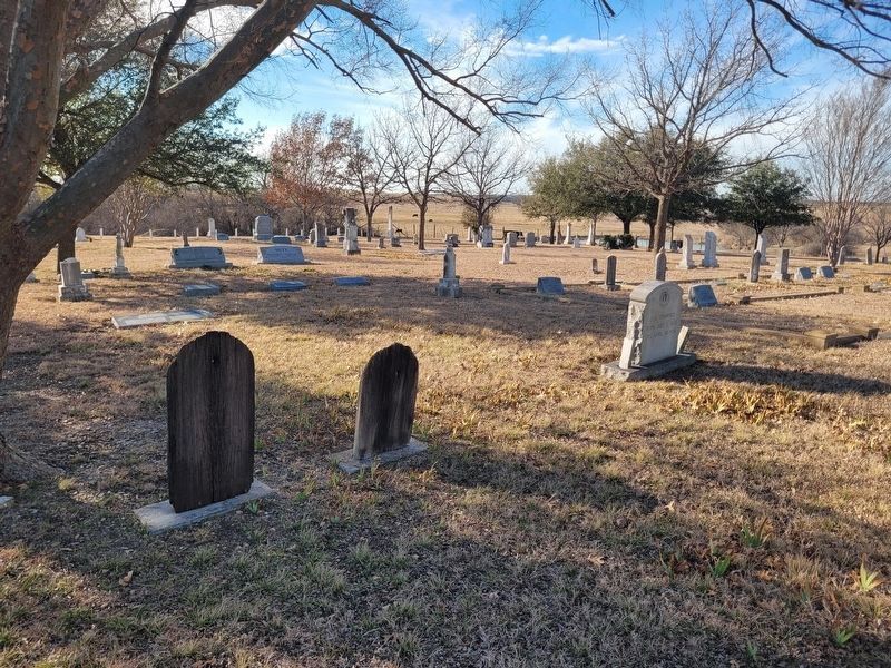 Blevins Cemetery Marker image. Click for full size.