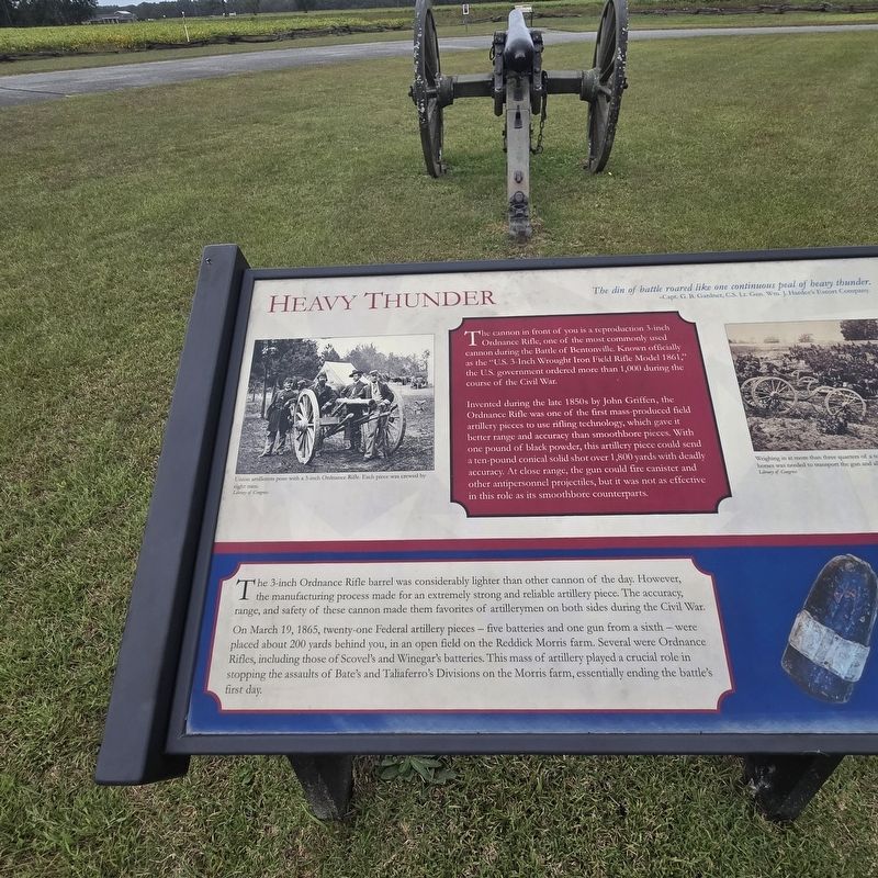 Heavy Thunder Marker. Click for full size. Heavy Thunder Marker image. Click for full size.