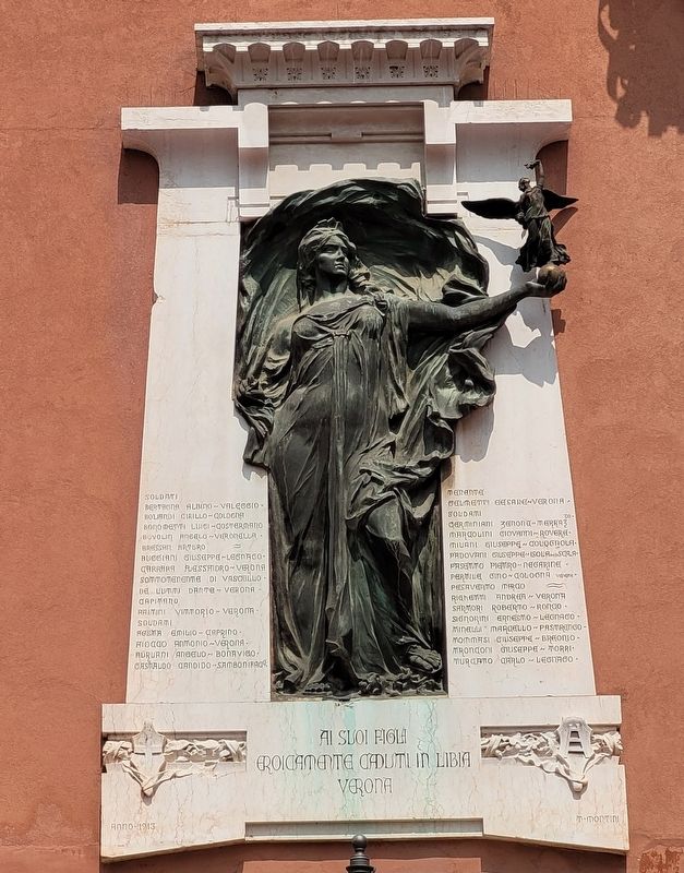 Monumento ai Caduti in Libia / Monument to the Fallen in Libya Marker image. Click for full size.