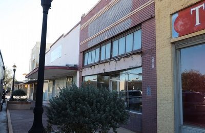 Huston's Drug Store Marker image. Click for full size.