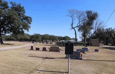 Old Hawley Cemetery Marker image. Click for full size.