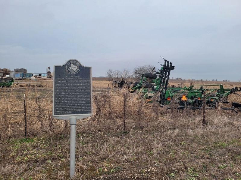 Site of Wilson School Marker image. Click for full size.