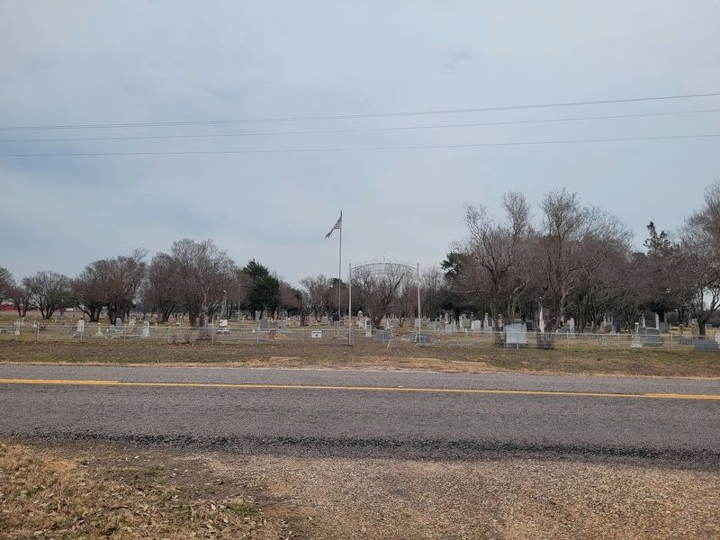 Powers Chapel Cemetery Marker image. Click for full size.