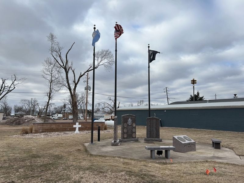 Hudson Area Veterans Memorial image. Click for full size.
