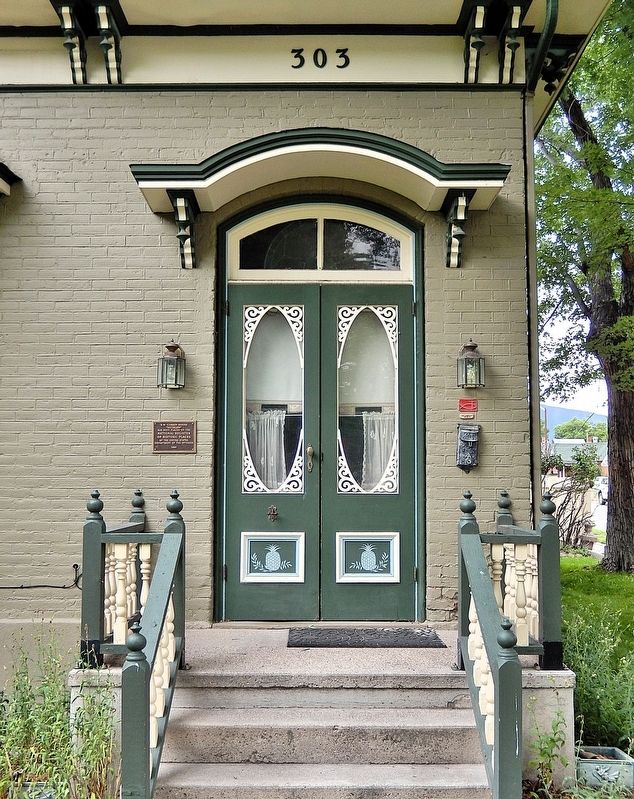 E. W. Corbin House Marker image. Click for full size.