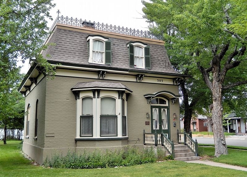 E. W. Corbin House (<i>northeast elevation</i>) image. Click for full size.