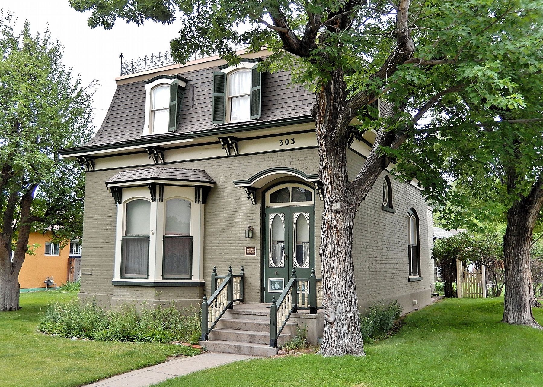 E. W. Corbin House (<i>northwest elevation</i>) image. Click for full size.