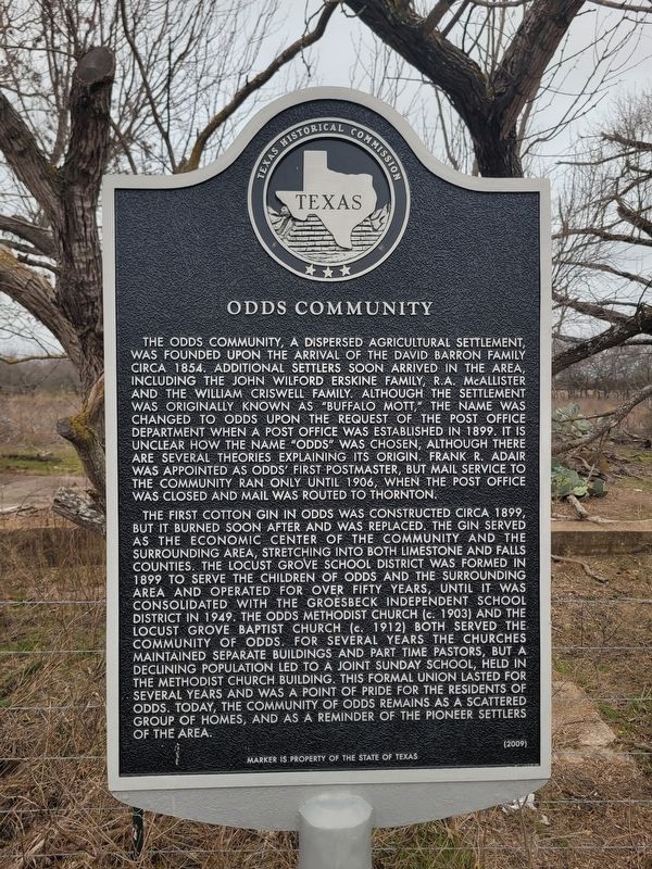 Odds Community Marker image. Click for full size.
