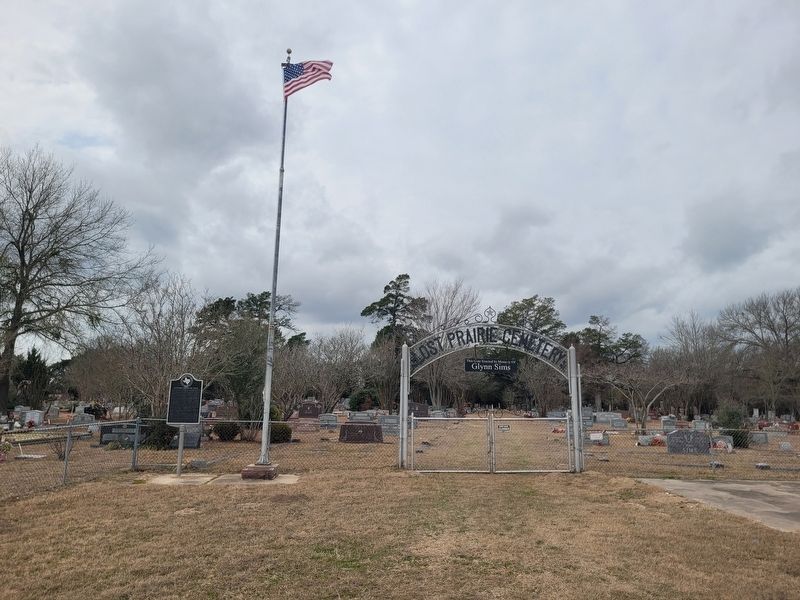 Lost Prairie Cemetery and Church Marker image. Click for full size.