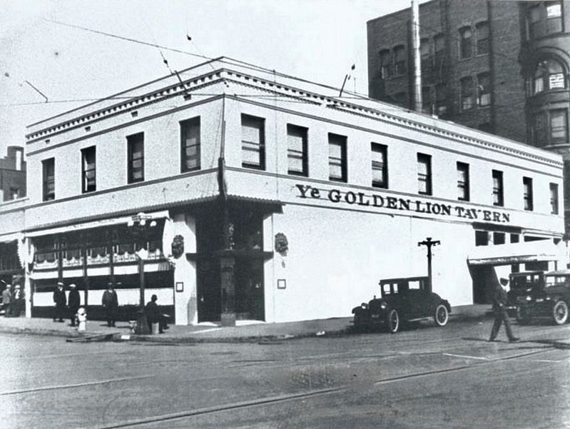 Ingle Building / Golden Lion Tavern image. Click for full size.