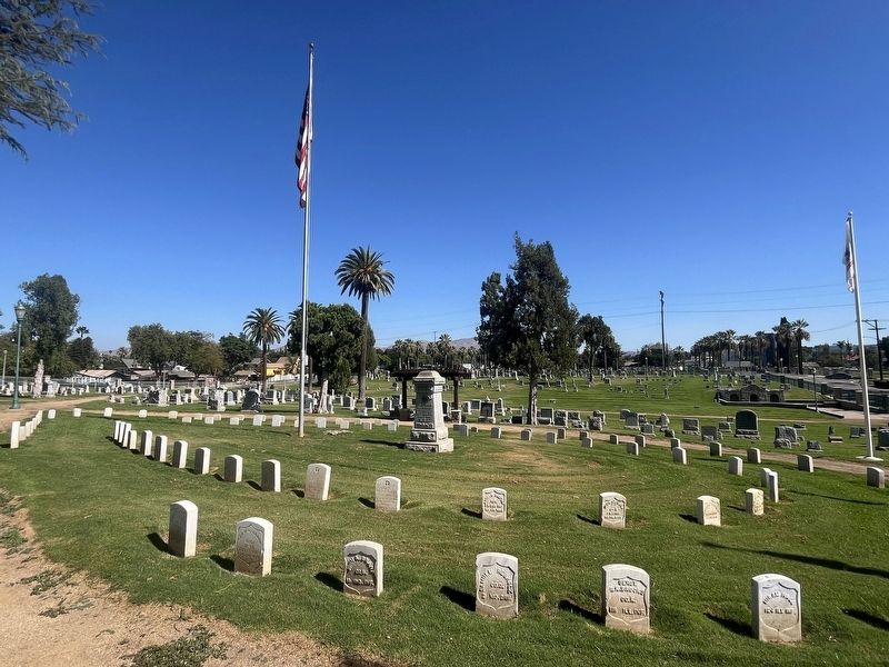 United Spanish War Veterans Marker. Click for full size. United Spanish War Veterans Marker image. Click for full size.