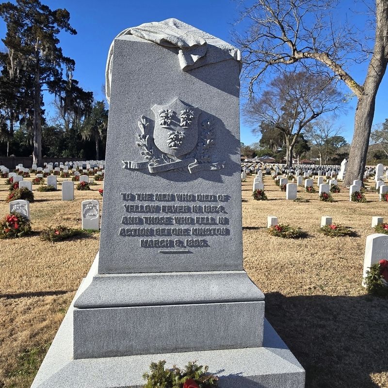 Rear of 15th Connecticut Monument image. Click for full size.