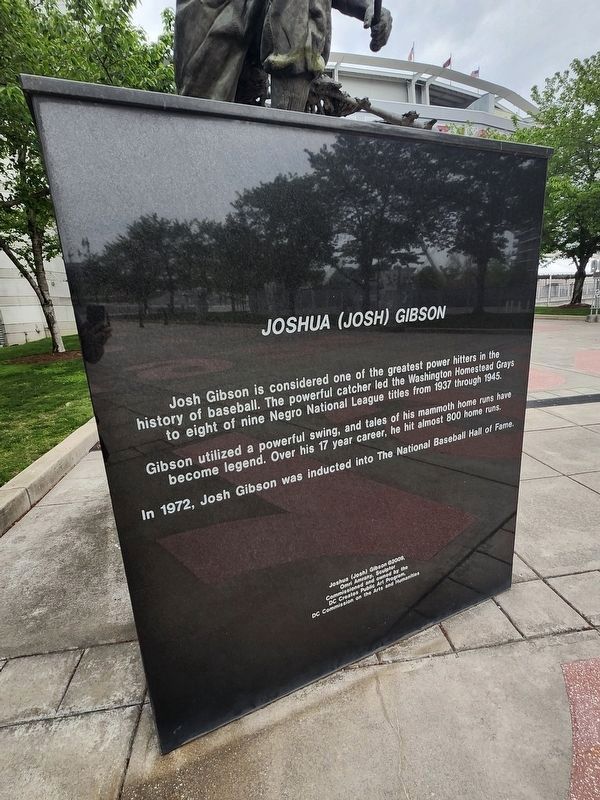 Joshua (Josh) Gibson Marker image. Click for full size.