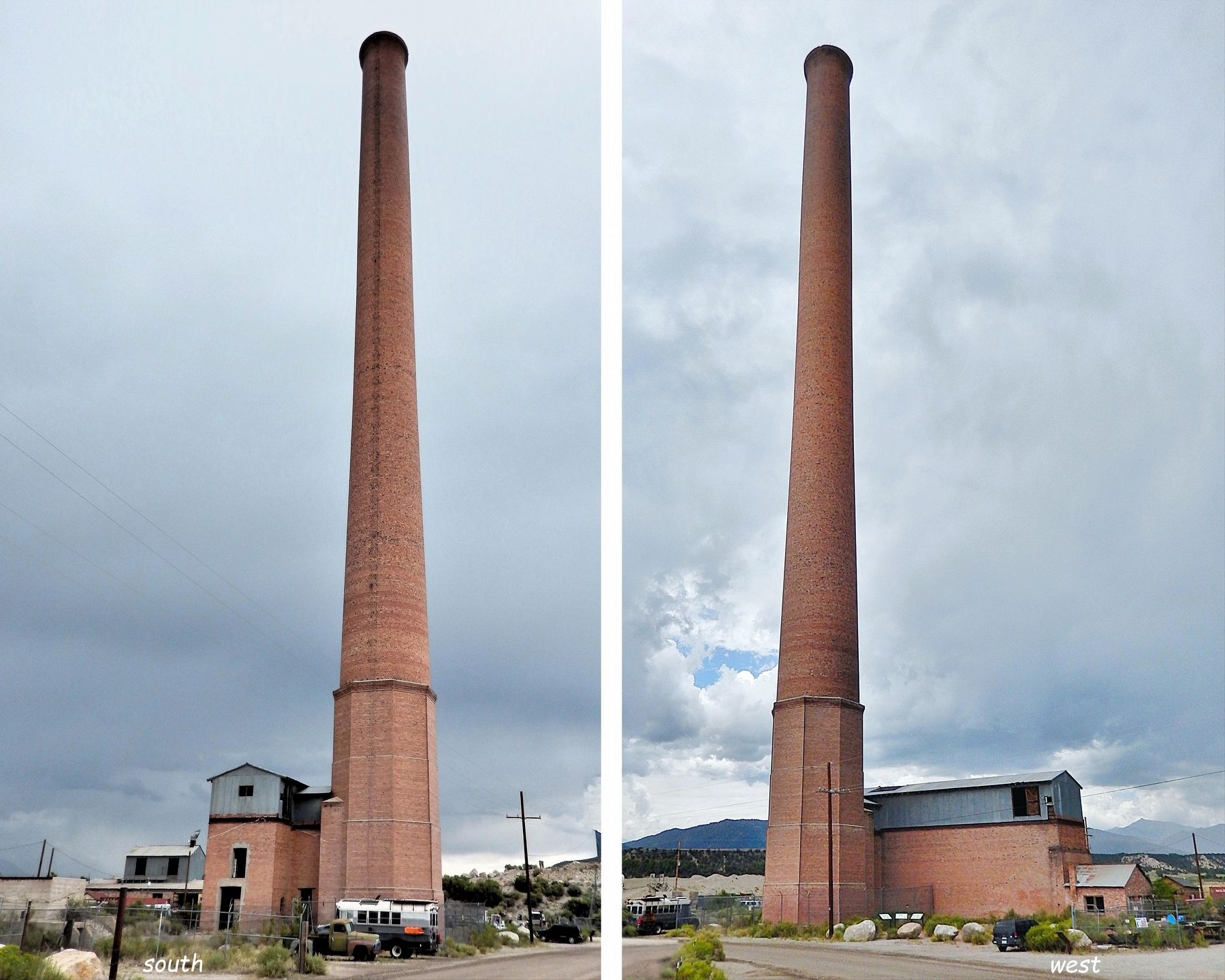 Ohio-Colorado Smelting & Refining Company Smokestack image. Click for full size.