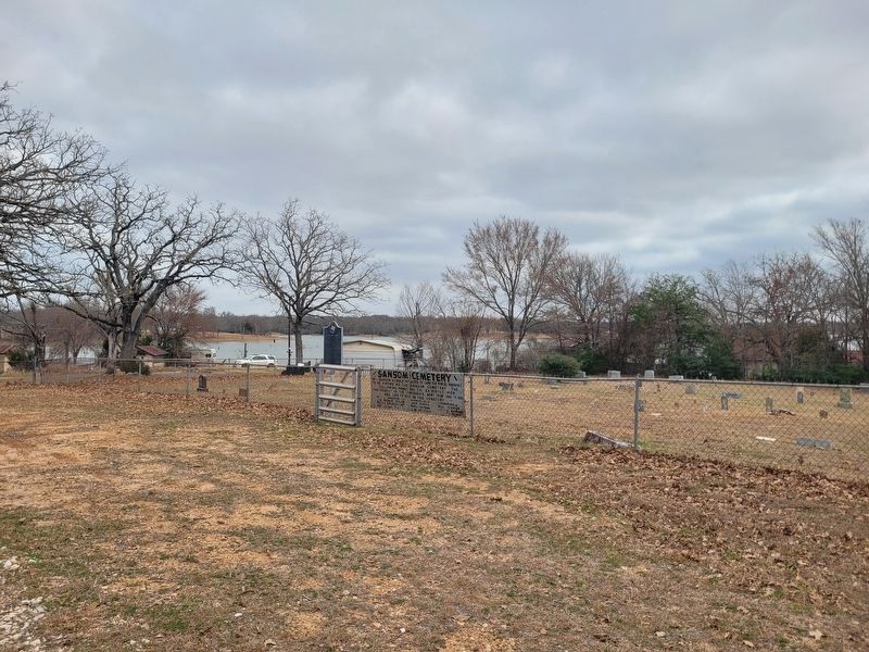 Sansom/Wedgman Cemetery Marker image. Click for full size.