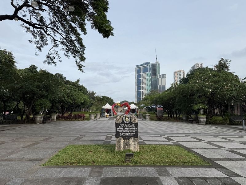 Fort Santiago Marker. Click for full size. Fort Santiago Marker image. Click for full size.